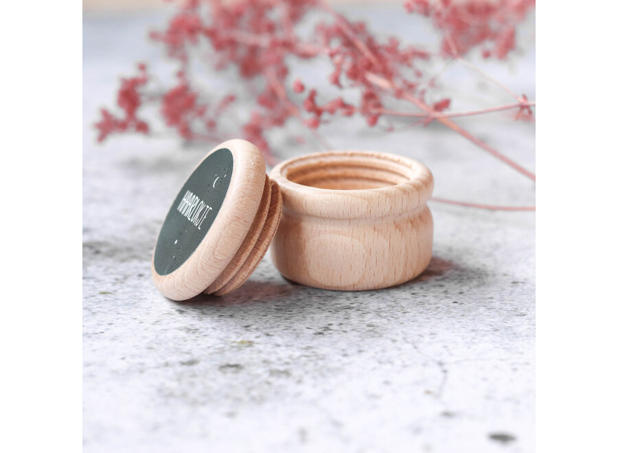 Fien & Feau haarlokje donkergroen