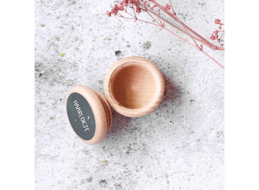 Fien & Feau haarlokje donkergroen