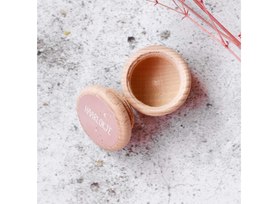 Fien & Feau haarlokje roze