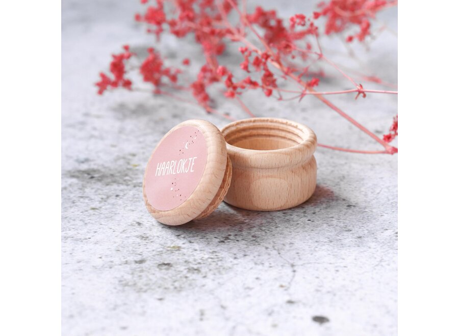 Fien & Feau haarlokje roze