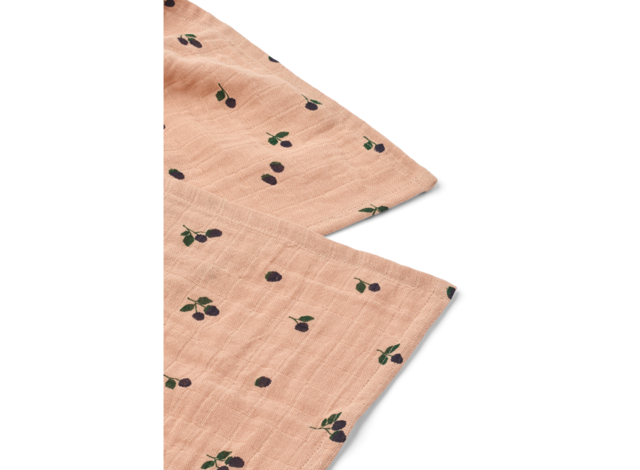 Liewood swaddle 2p Mini Berry / Pale tuscany