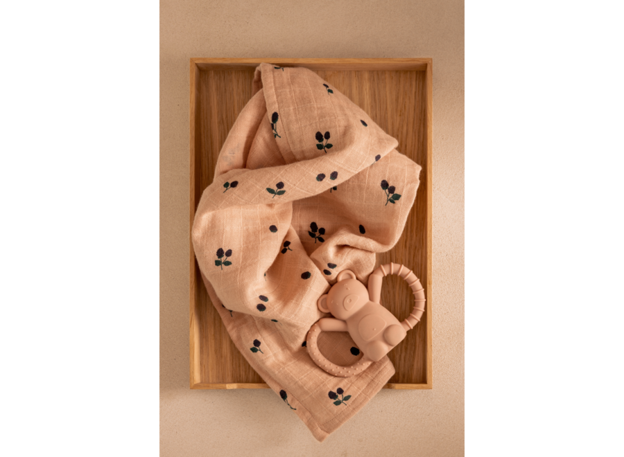 Liewood swaddle 2p Mini Berry / Pale tuscany