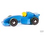 BAJO houten Racewagen blauw