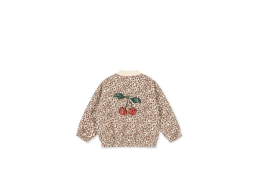 Konges Slojd Juno printed sequin bomber