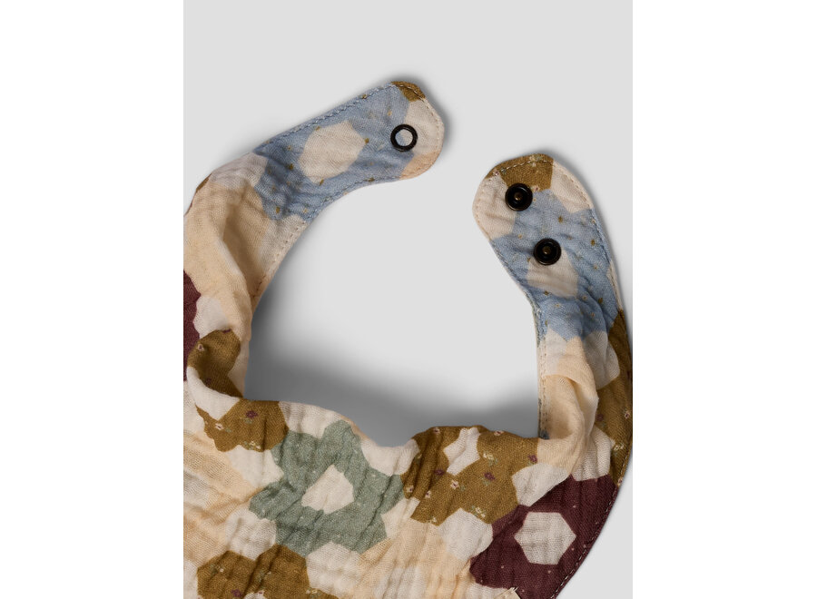 Lil' Atelier Talia Bib Scarf Coconut Milk