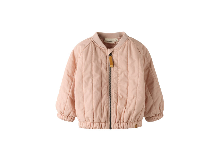 Lil' Atelier Lio Bomber Jacket Cameo Rose Swan