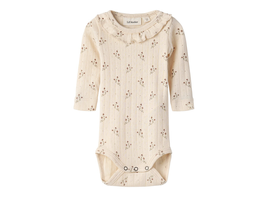 Lil' Atelier Rachello Ria Ls Body Novelle Peach Flower
