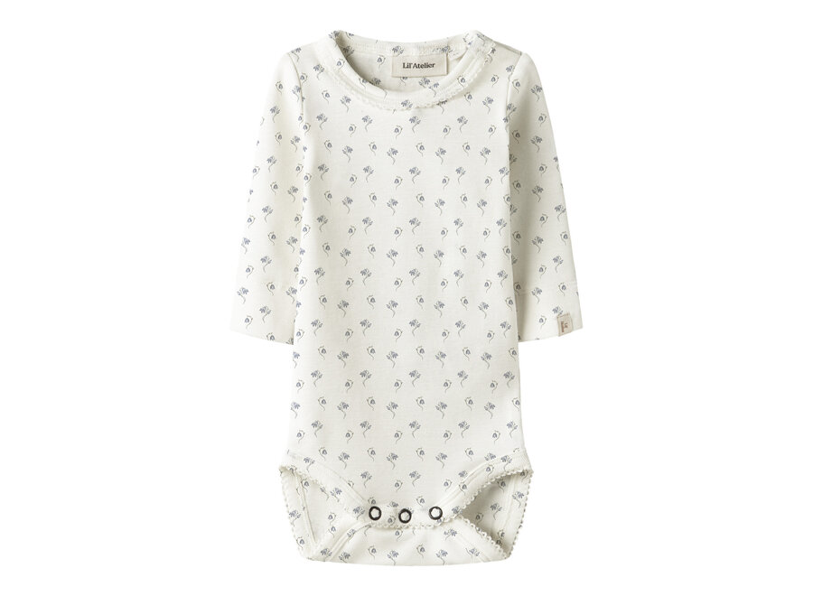Lil' Atelier Gayo Sag Ls Body Coconut Milk Bell Flower