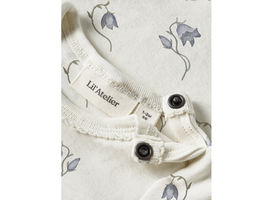 Lil' Atelier Gayo Sag Ls Body Coconut Milk Bell Flower