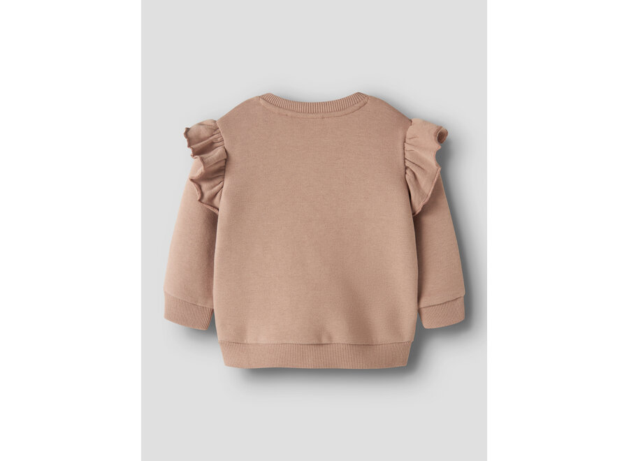 Lil' Atelier Ilondon Res Ls Sweat Bru Roebuck