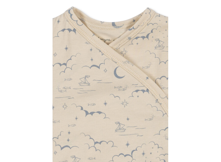 KS Basic Ls Newborn Body Cielo Marino