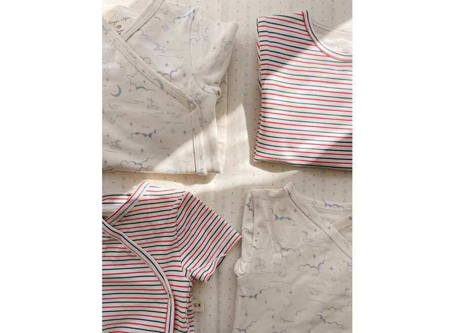 KS Basic Ls Newborn Body Cielo Marino