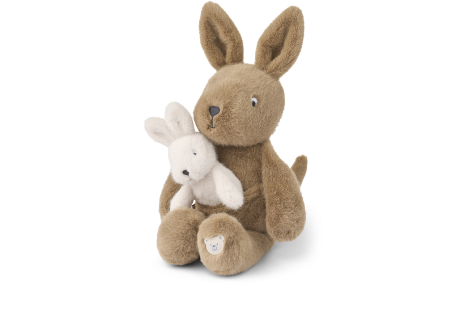 LW Kelly Kangaroo Mommy & Me Teddy Dune