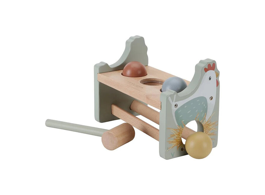 LD Hamerbankje met ballen Farm