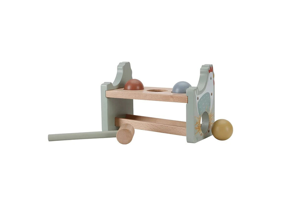 LD Hamerbankje met ballen Farm