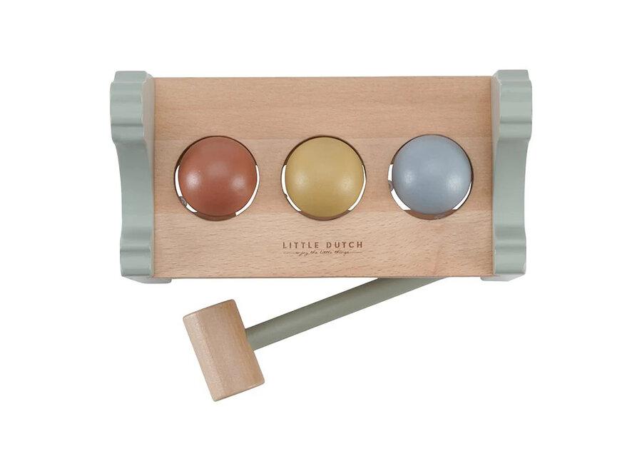 LD Hamerbankje met ballen Farm