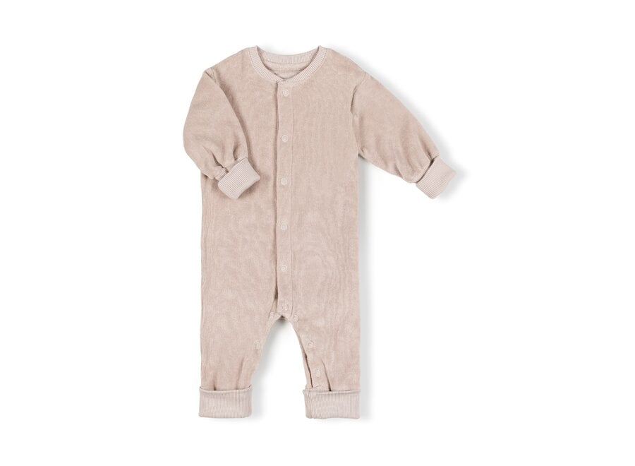 Nixnut Snap onesie beige