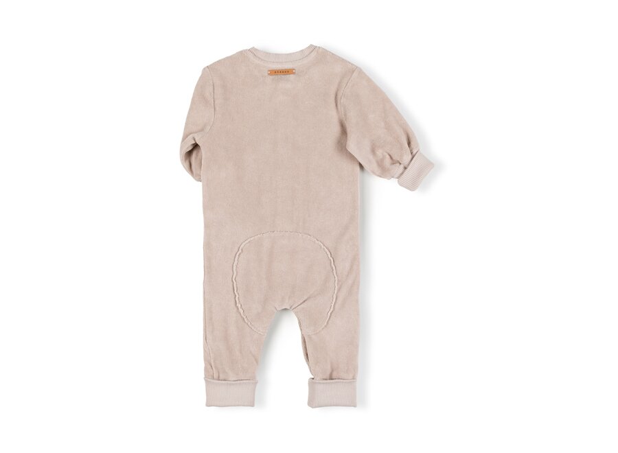 Nixnut Snap onesie beige