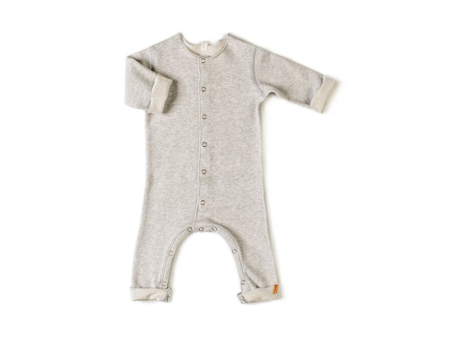Nixnut Born onesie grey