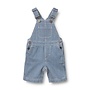 Wheat Overall Shorts Lykke Denim Stripe