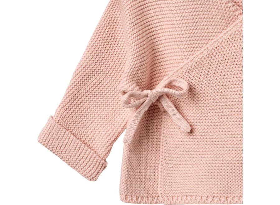 Wheat Wikkel vest L/S Siva Powder