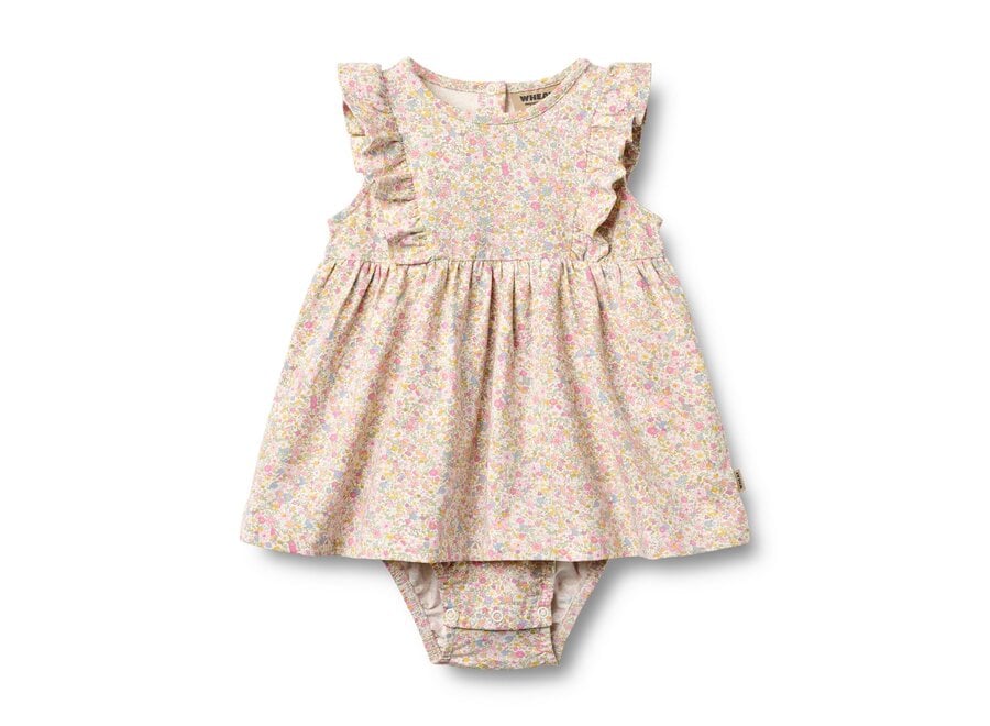 Wheat Dress Vianna Flower Meadow