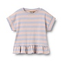 Wheat T-Shirt S/S Marie Powder Stripe