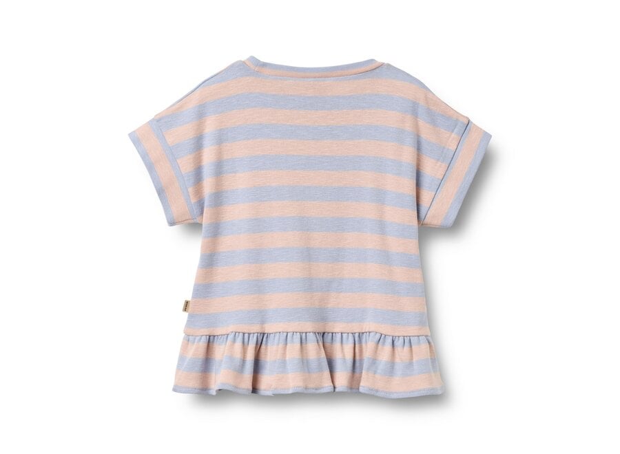 Wheat T-Shirt S/S Marie Powder Stripe