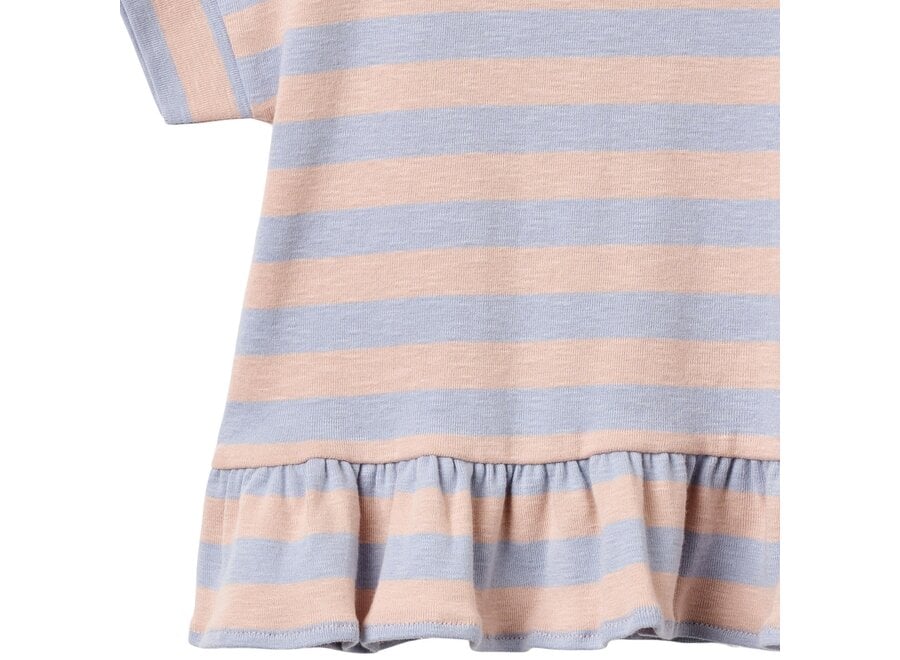 Wheat T-Shirt S/S Marie Powder Stripe