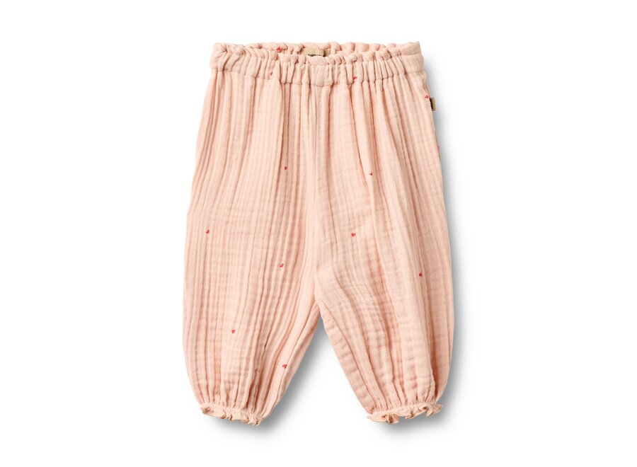 Wheat Trousers Petrine Powder Hearts