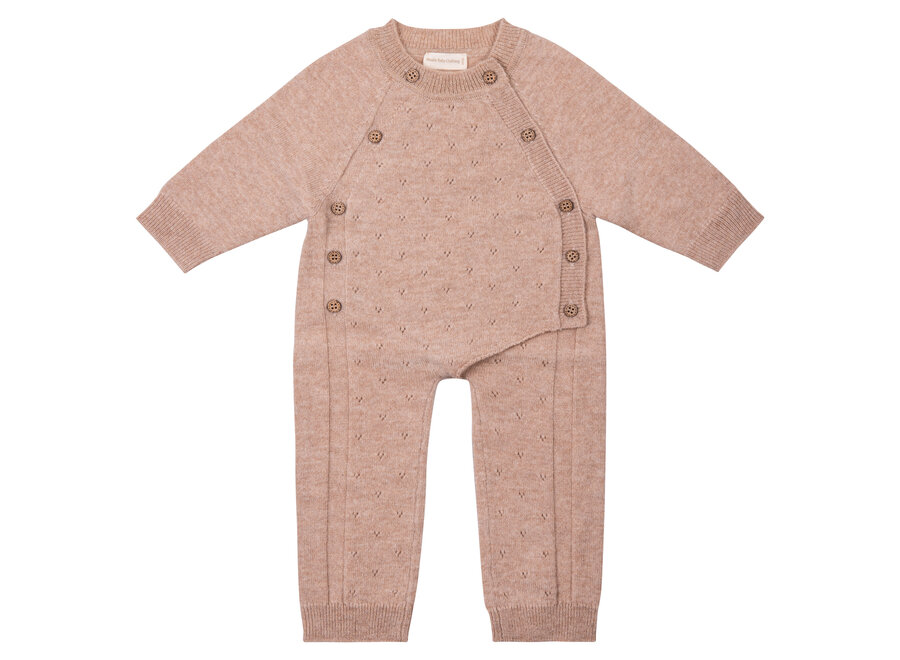 Moalie Pointelle jumpsuit sienna