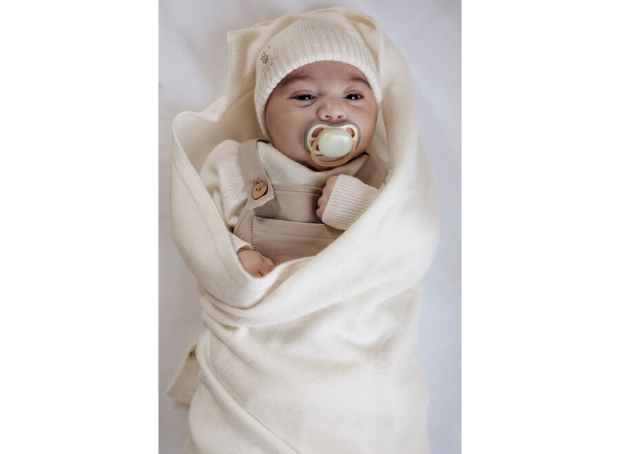 Moalie baby hat ecru