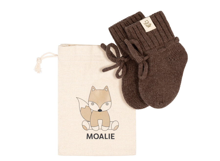 Moalie baby bootie mokka