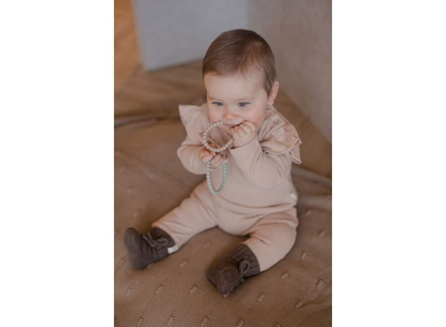 Moalie baby bootie mokka