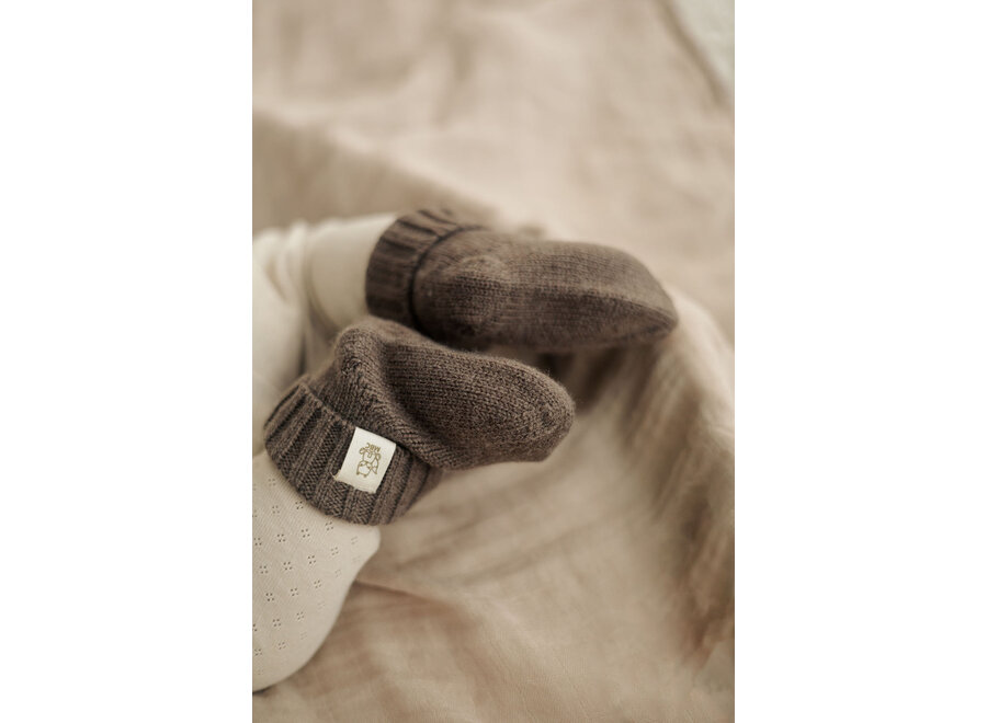 Moalie baby bootie mokka