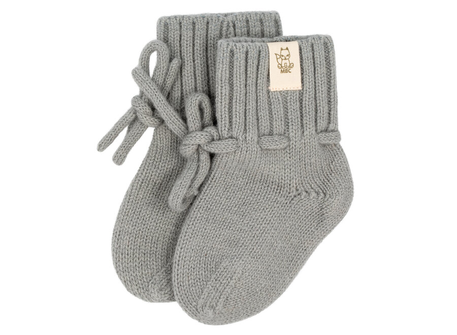 Moalie baby bootie sage