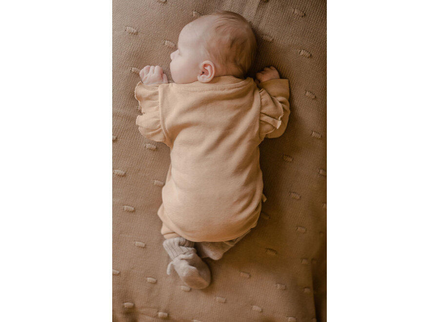 Moalie baby bootie camel