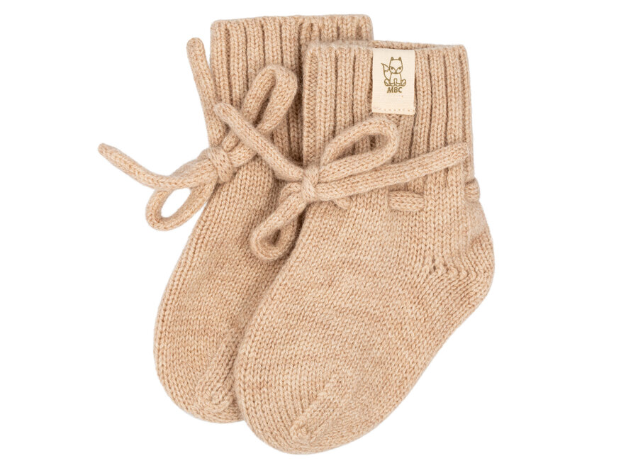 Moalie baby bootie beige