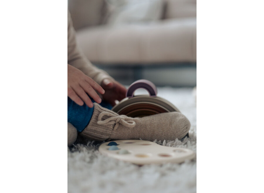 Moalie baby bootie beige