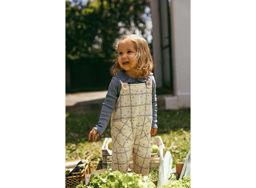 Snug Longsleeve kraag Indigo