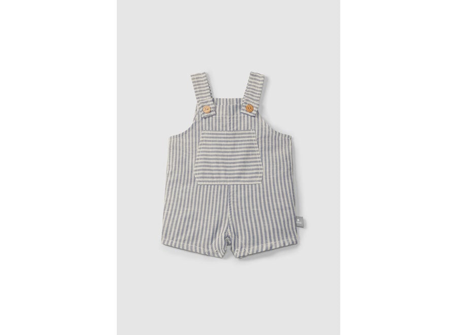 Snug Tuinbroek Stripes Indigo