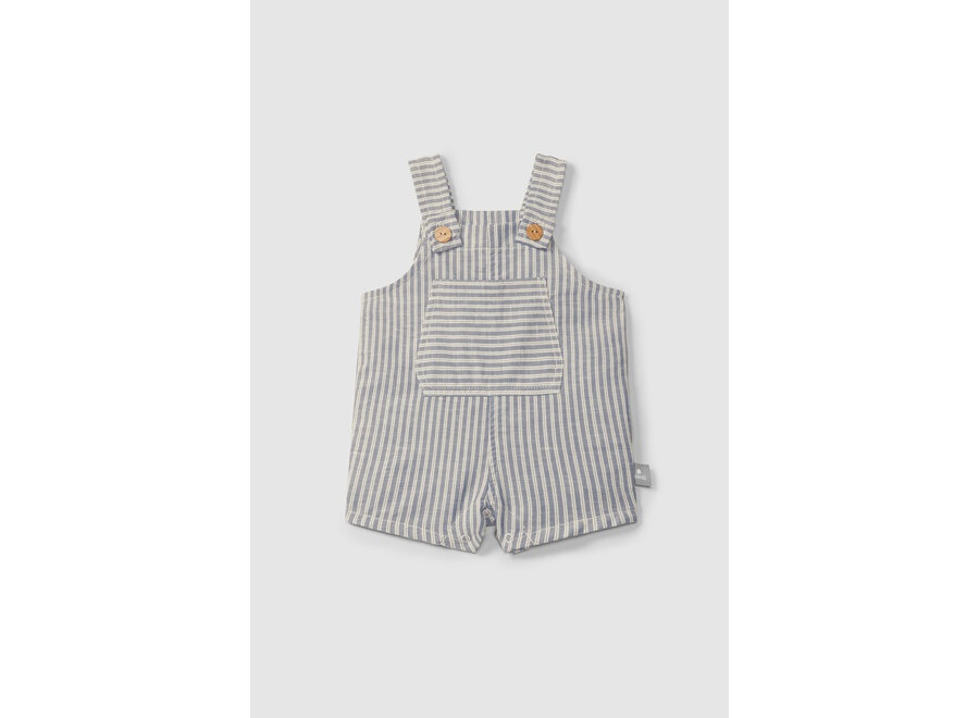 Snug Tuinbroek Stripes Indigo