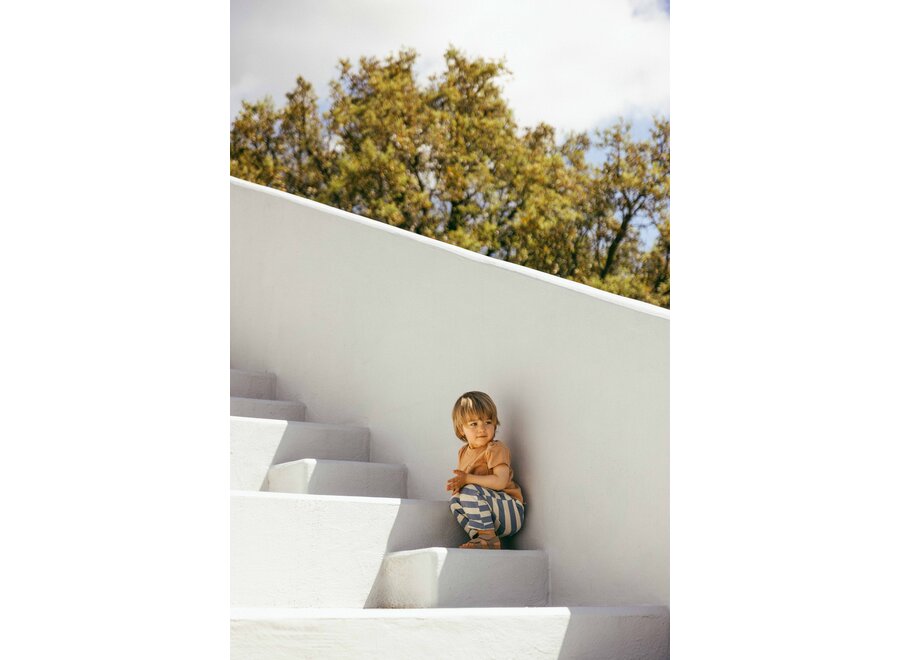 Snug Shorts Stripes Indigo