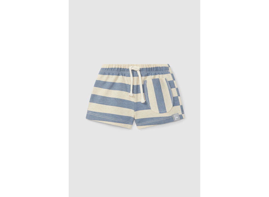 Snug Shorts Stripes Indigo