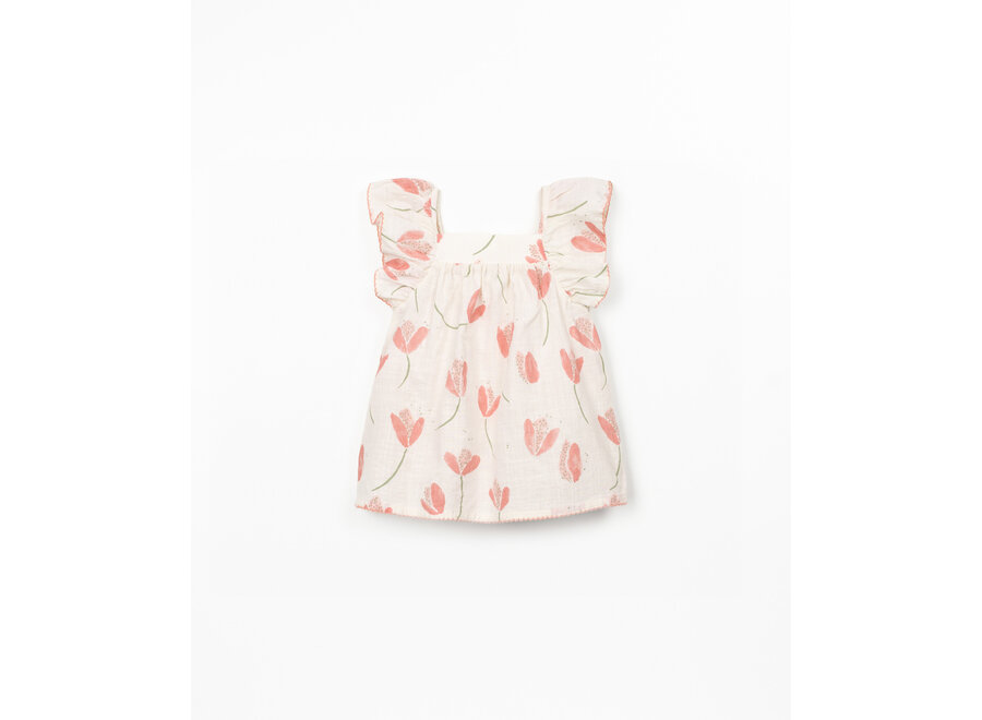 Pu Dress Tulip Woven Bio Resin