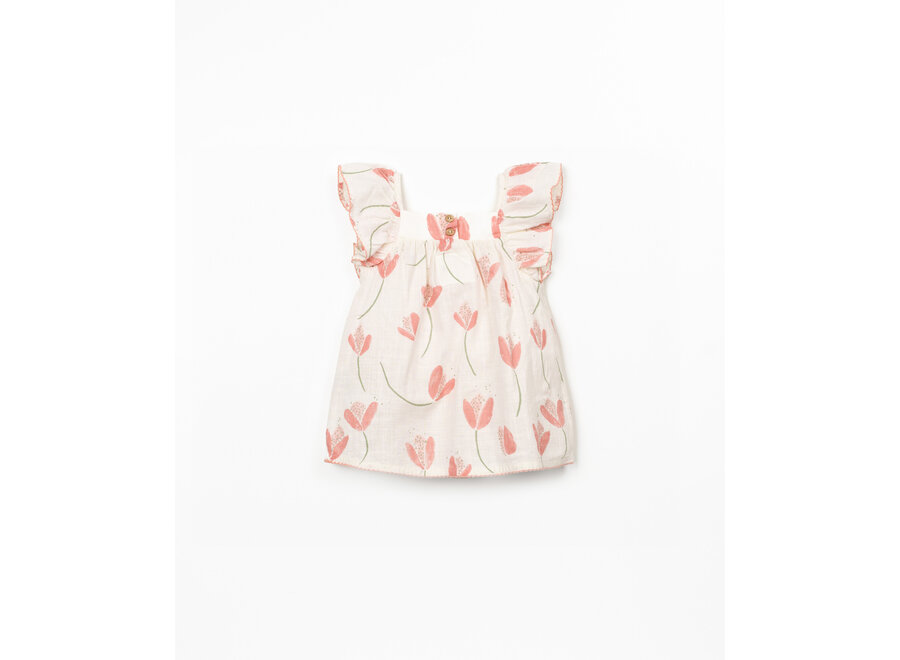 Pu Dress Tulip Woven Bio Resin