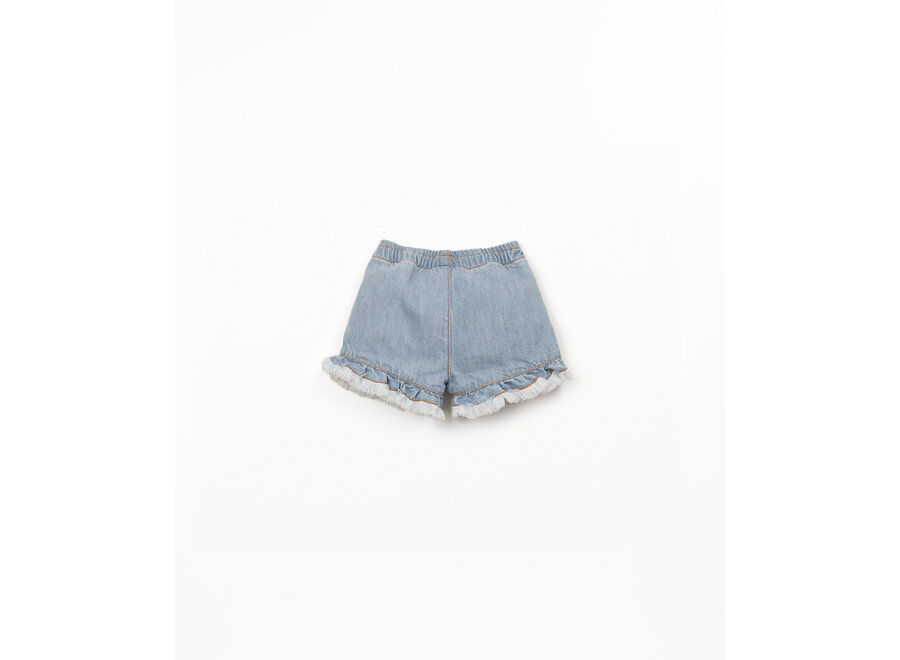 Pu Shorts Denim