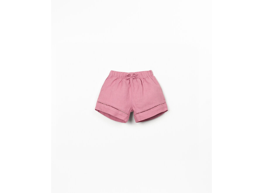 Pu Shorts Linen  Sculpture
