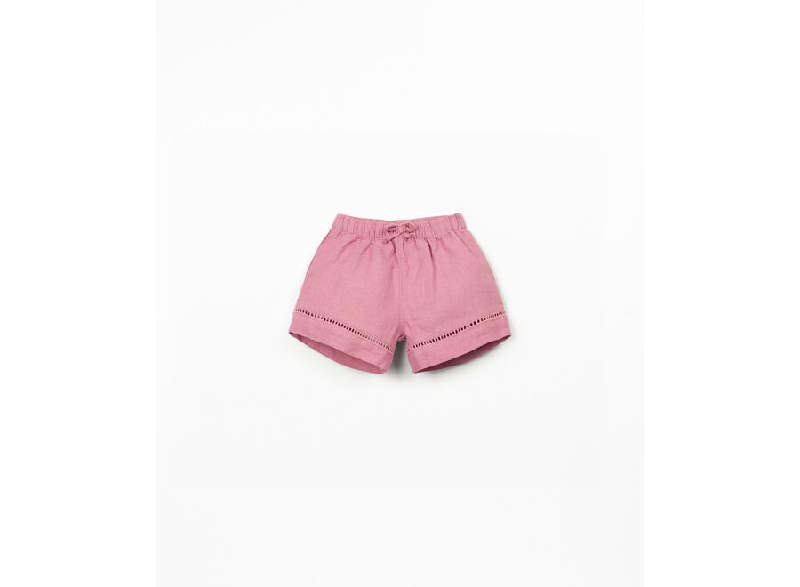 Pu Shorts Linen  Sculpture