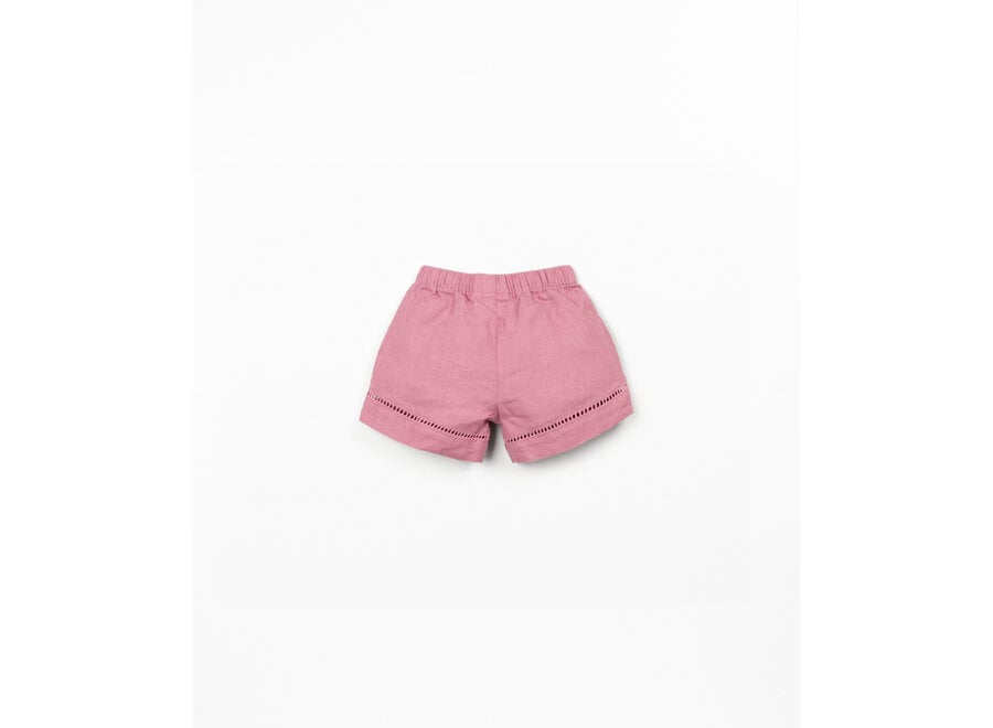 Pu Shorts Linen  Sculpture